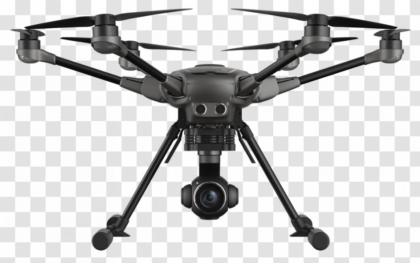 Yuneec International Typhoon H Fixed-wing Aircraft The Consumer Electronics Show Intel RealSense - Auto Part - Camera Transparent PNG