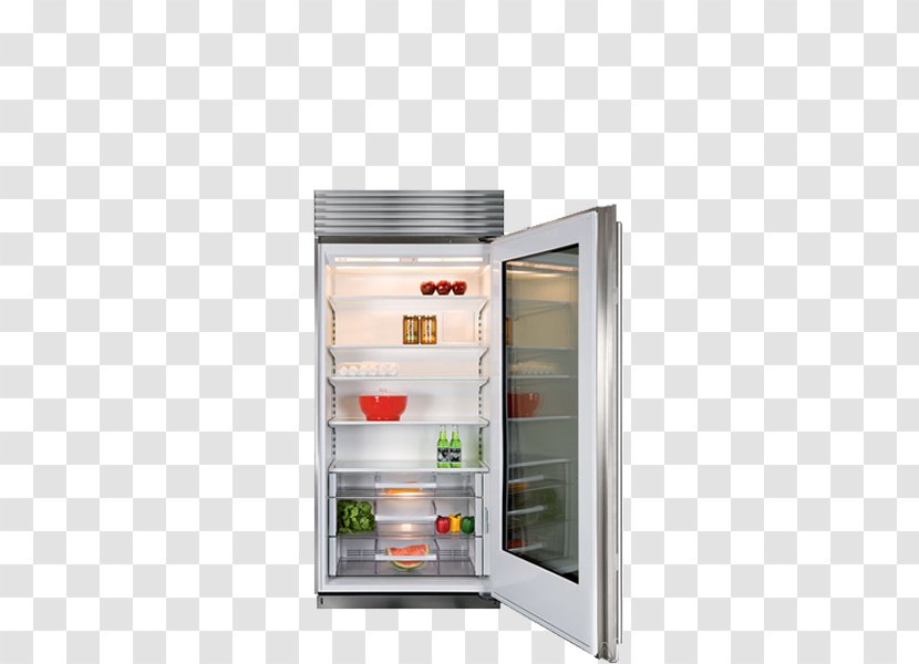 Sub-Zero Refrigerator Sliding Glass Door Window - Freezers - Dishwasher Repairman Transparent PNG