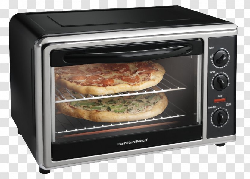 Convection Oven Toaster Hamilton Beach Brands Countertop - Microwave - Black Transparent PNG