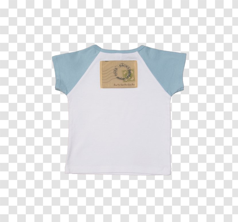 T-shirt Sleeve Product Turquoise - Top Transparent PNG
