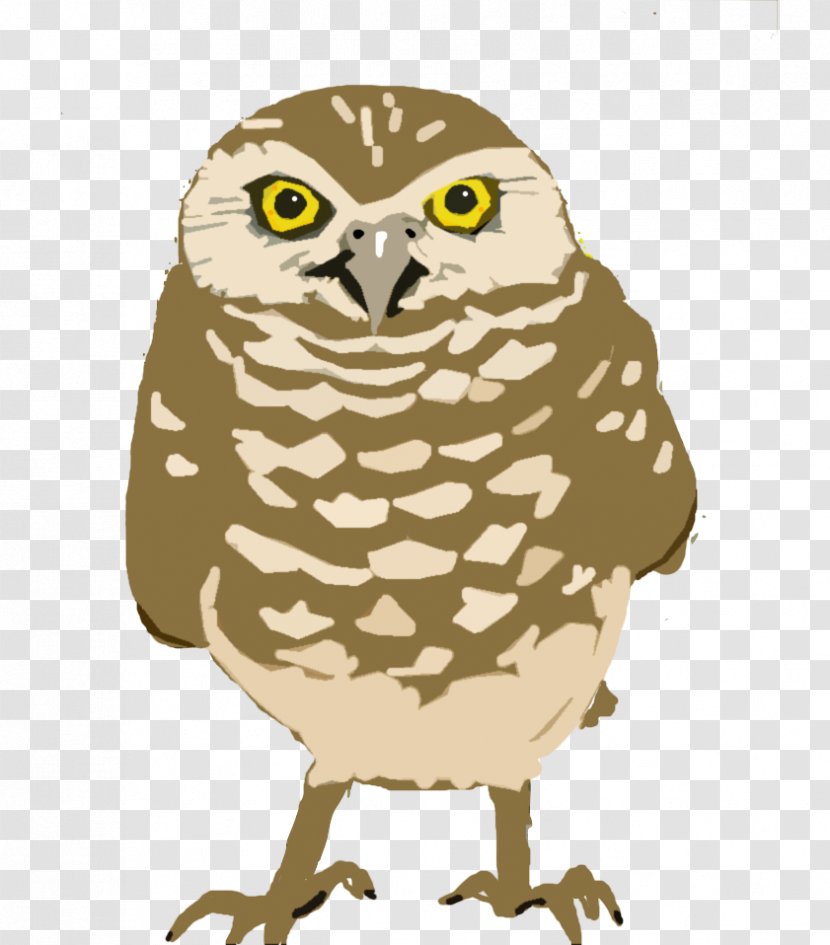 Burrowing Owl Bird Cornell Lab Of Ornithology Great Horned - Art - Nuke Flyer Transparent PNG