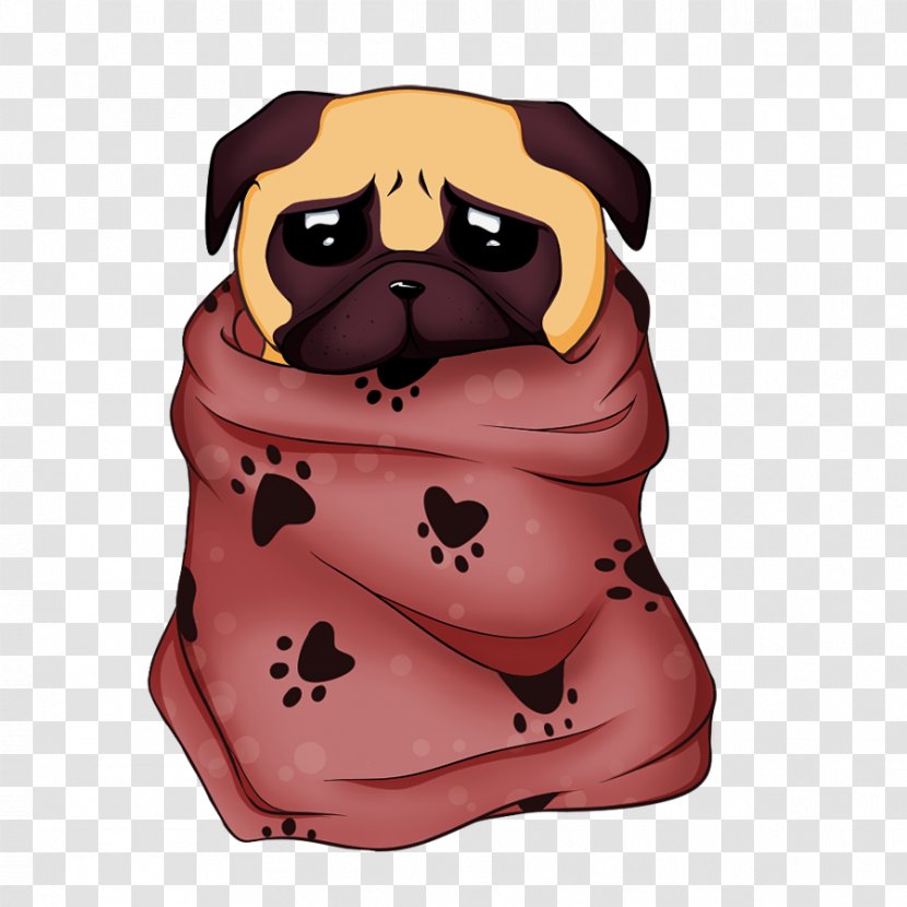 Pug Puppy Dog Breed Cat Toy - Cartoon Transparent PNG