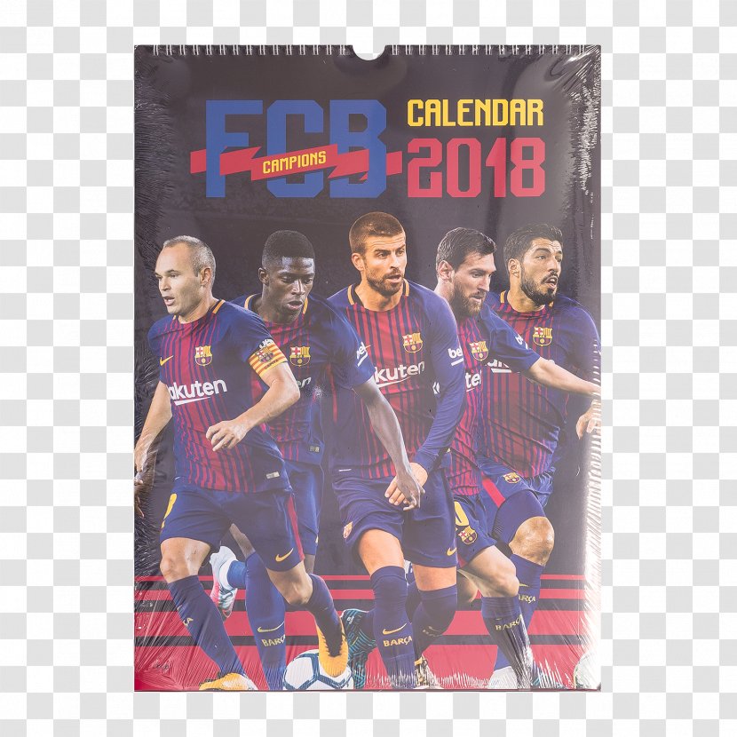 FC Barcelona Calendar Manchester United F.C. La Liga 0 - FCB Transparent PNG
