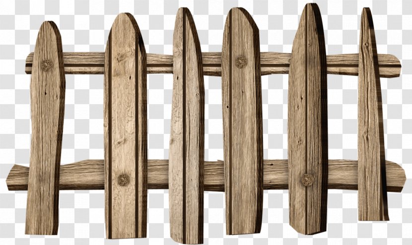 Fence Pickets Gate Clip Art Wooden Fences - Furniture Transparent PNG