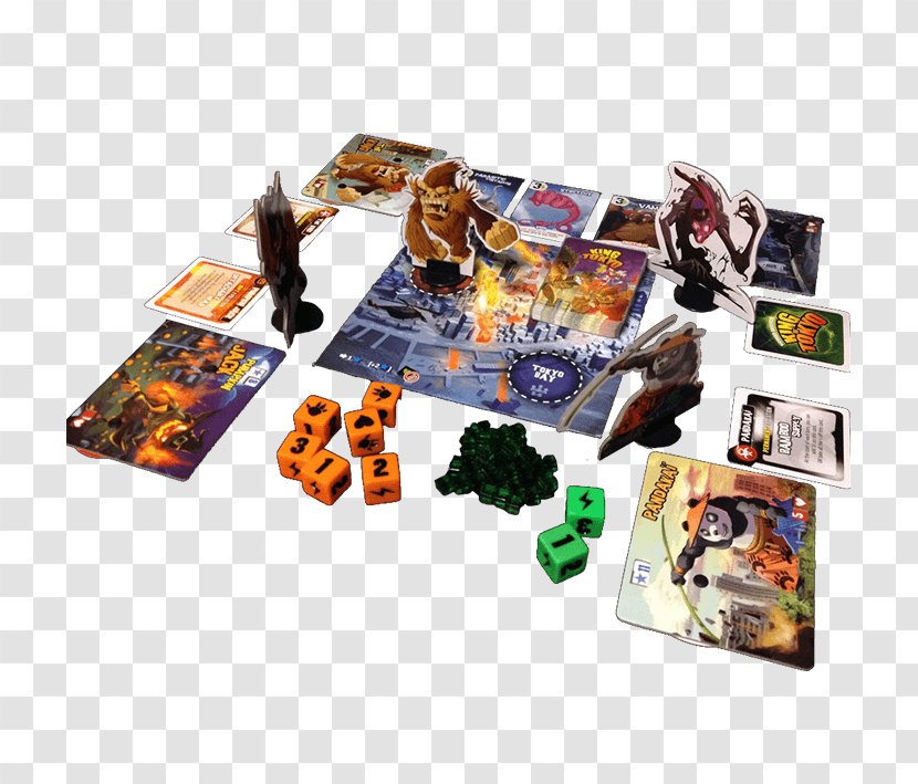King Of Tokyo Halloween Board Game Tabletop Games & Expansions - Plastic - Garfield Comics Without Transparent PNG