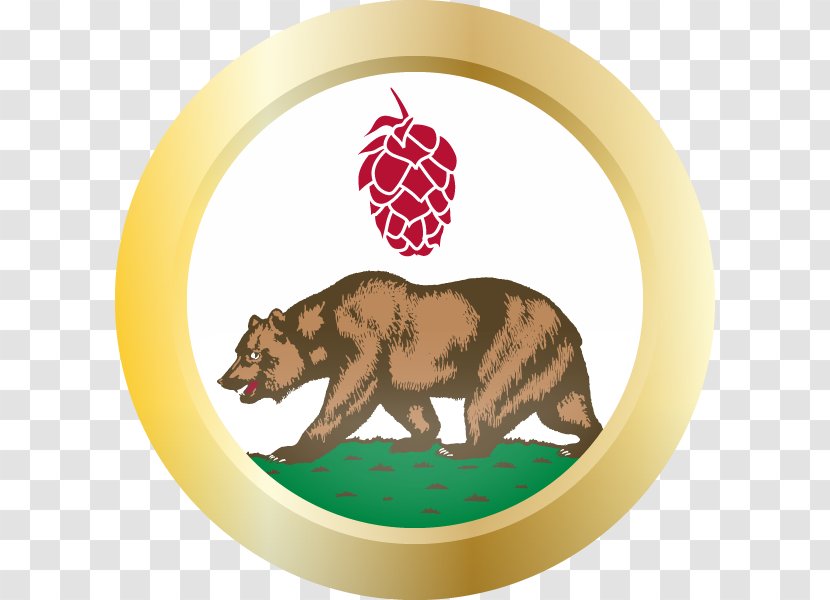 Flag Of California Symbol The United States - State - Gold Seal Transparent PNG