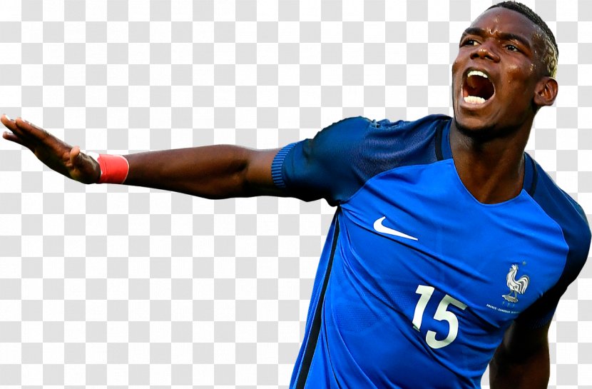Paul Pogba UEFA Euro 2016 France National Football Team 2018 World Cup Manchester United F.C. - Athlete Transparent PNG