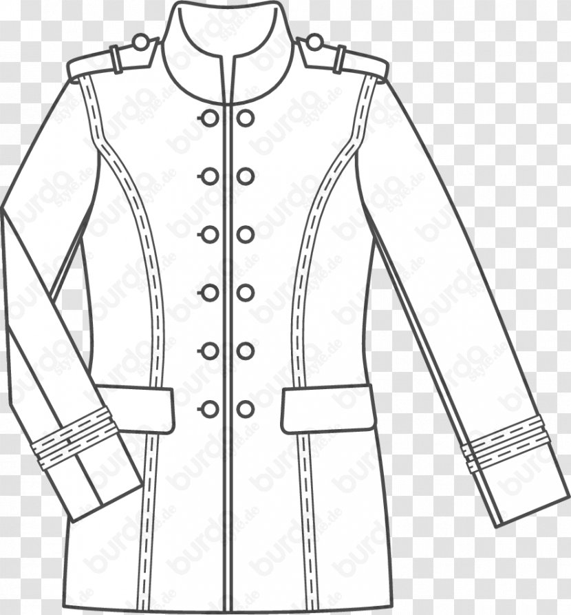 Overcoat Sport Coat Jacket Suit Burda Style - Costume Design Transparent PNG