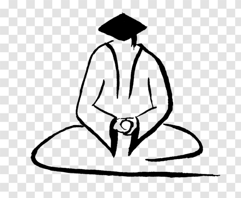 Zen Mindfulness In The Workplaces Art Meditation Sati - Cartoon - Buddhism Transparent PNG