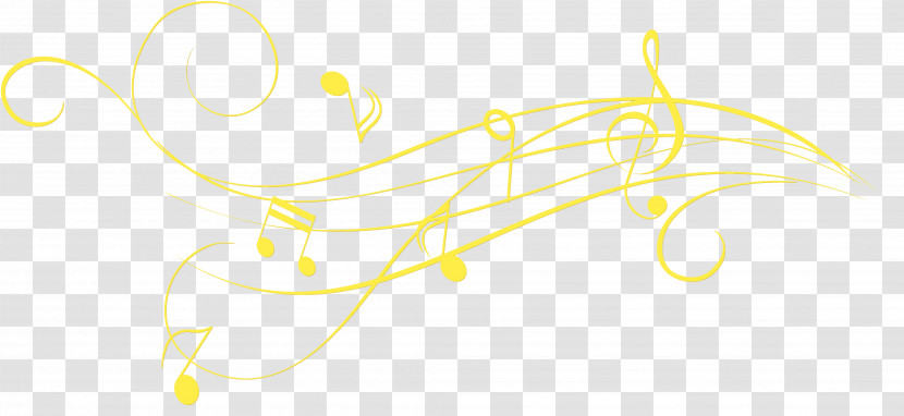 Yellow Line Transparent PNG