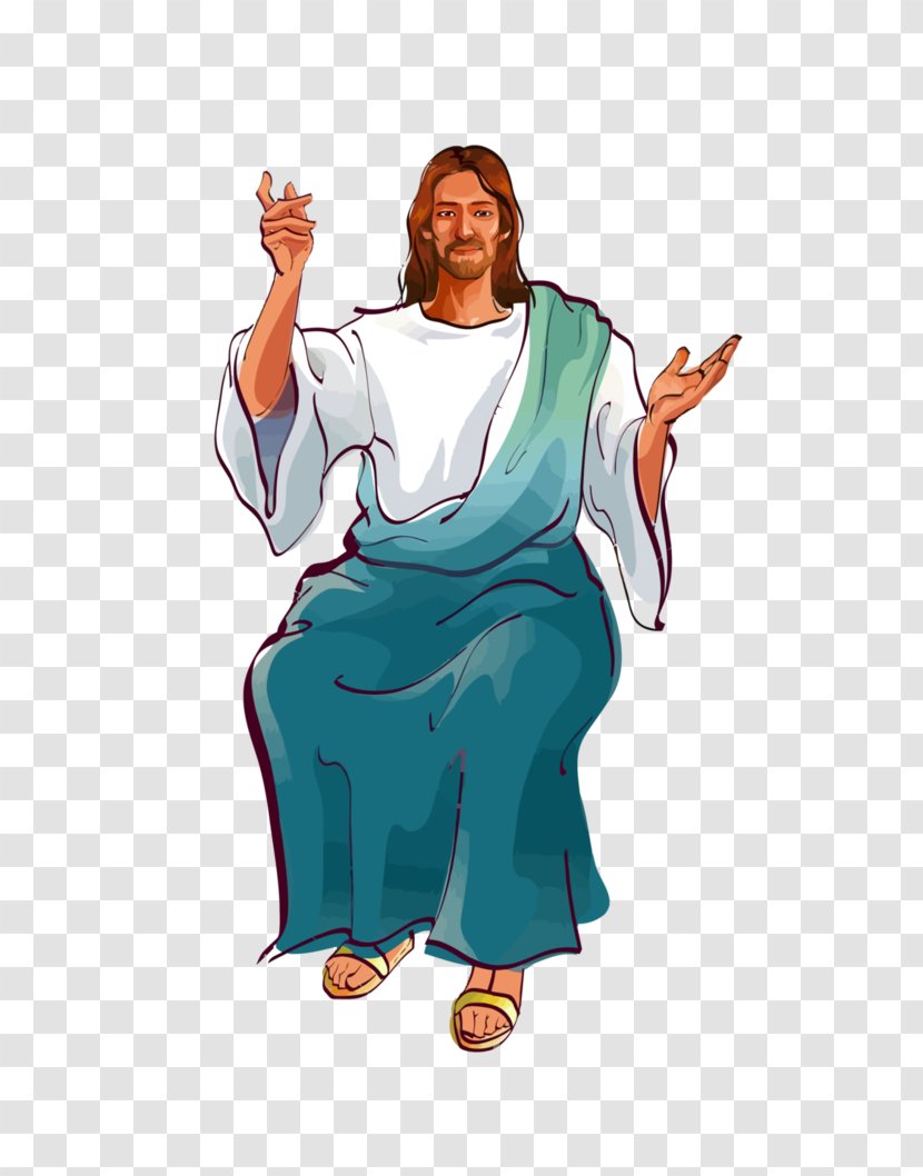 Christianity Royalty-free Clip Art - Cartoon - Jesus Christ Transparent PNG