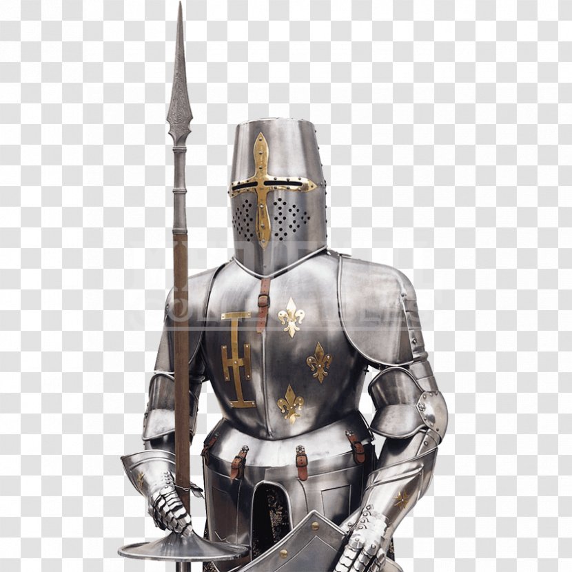 Middle Ages Knight Crusader Plate Armour Components Of Medieval - Mail Transparent PNG