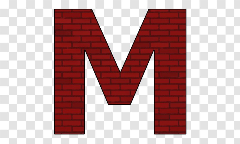 Alphabetical Order Letter M - Red - Abc Transparent PNG