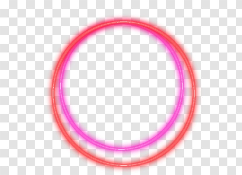 Circle Ball Cassian Andor Embroidery Jyn Erso - Pink Neon Word Transparent PNG