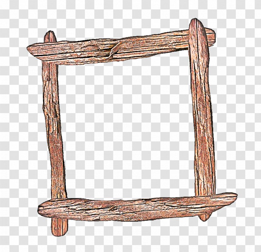 Wood Table Frame - Picture - Twig Driftwood Transparent PNG