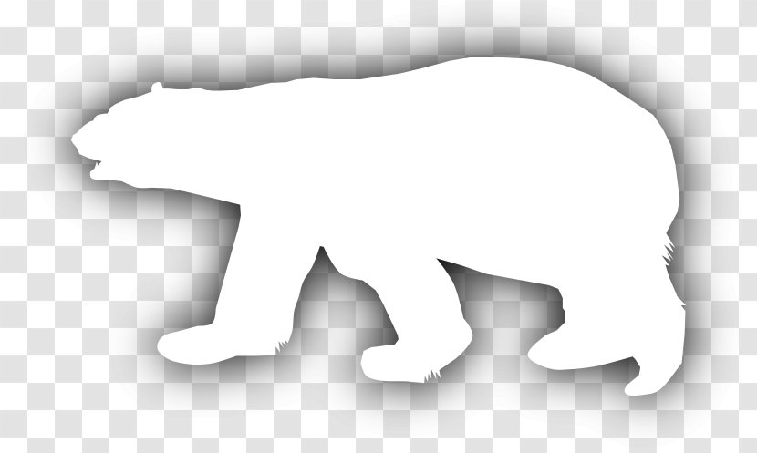 Polar Bear Canidae Clip Art - Cat Transparent PNG
