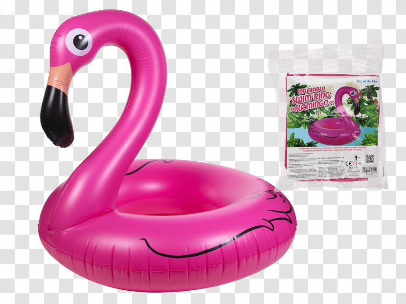 Swim Ring Inflatable Swimming Pool Toy - Party - Flamingos Transparent PNG