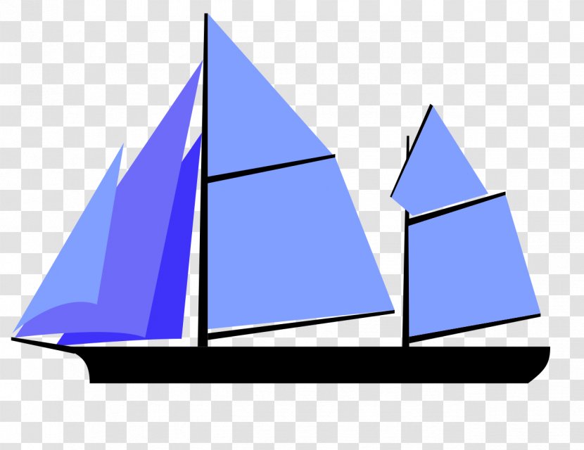 Sailing Ship Sailboat Schooner - Rigging - Sail Transparent PNG