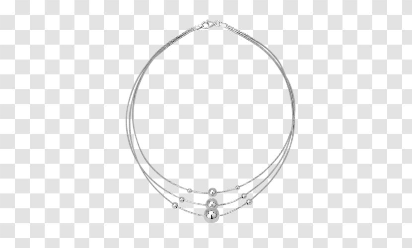 Necklace Silver Bracelet Body Jewellery - Jewelry Manufacturer Transparent PNG