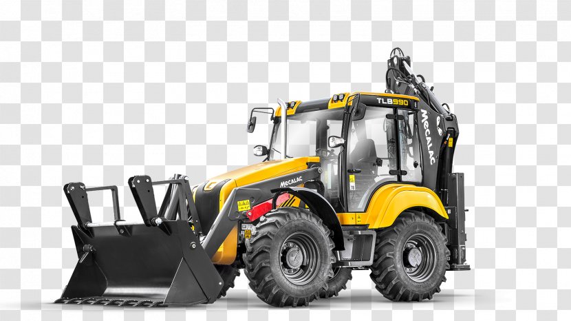 Backhoe Loader Vehicle - Forklift Truck - Toy Transparent PNG