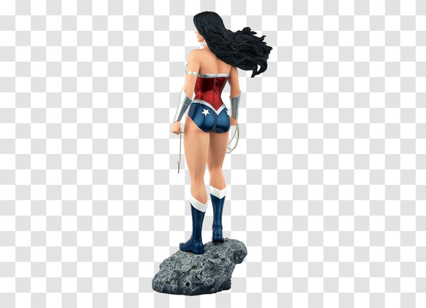 Wonder Woman Superman The New 52 DC Comics Statue Transparent PNG