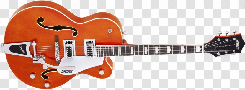 Gretsch Electric Guitar Musical Instruments Semi-acoustic - Solid Body Transparent PNG