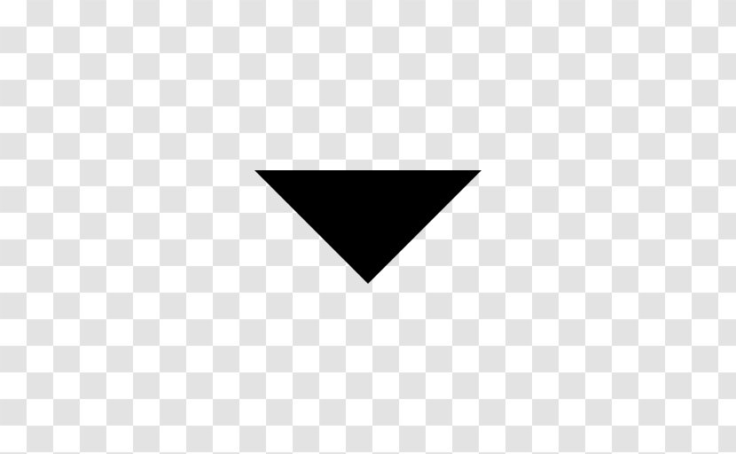 Arrow Drop-down List - Black Transparent PNG