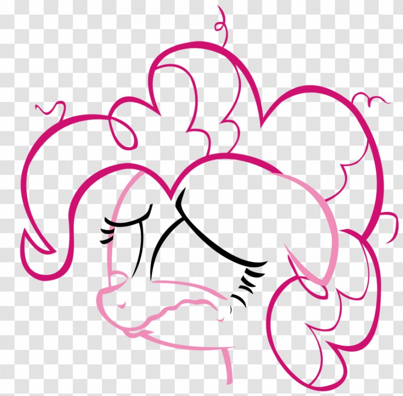 Pinkie Pie Rainbow Dash Pony Spike Applejack - Heart - Crying Vector Transparent PNG