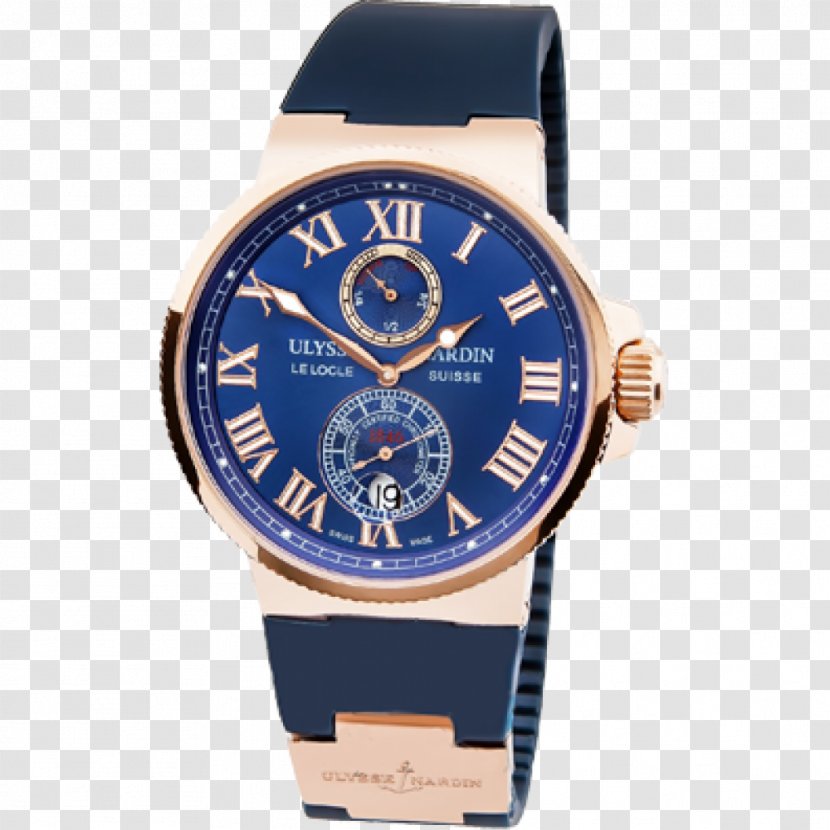 Ulysse Nardin Marine Chronometer Watch Clock Transparent PNG