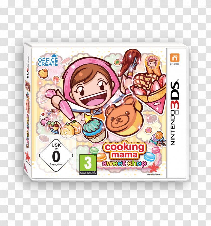 Cooking Mama 2: Dinner With Friends Wii 5: Bon Appétit! Mama: Cook Off - Portable Game Console Accessory Transparent PNG