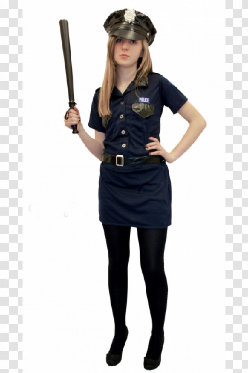 Costume Party Woman Dress Police Officer - Fashion Transparent PNG