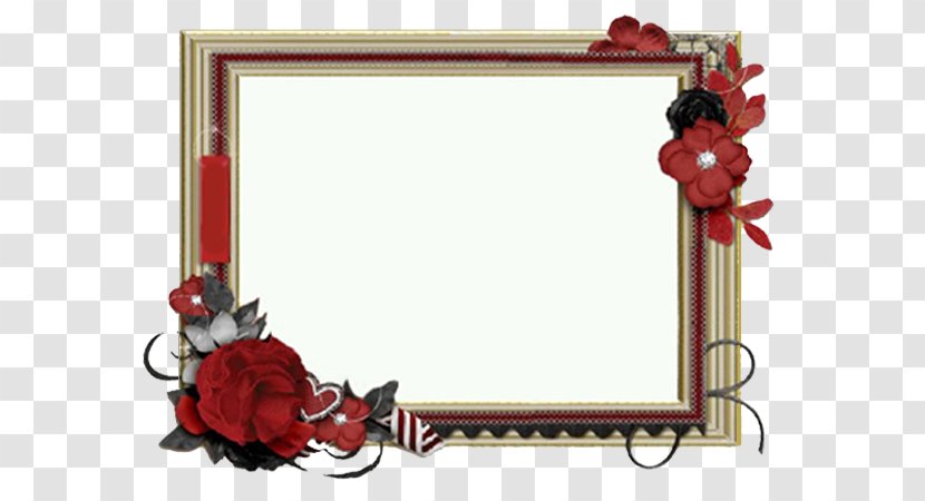 Picture Frames Flower Image RED.M - Redm - Floral Letter Transparent PNG