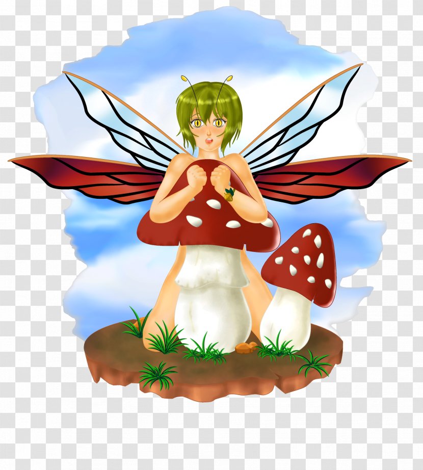 Fairy Legendary Creature Cartoon Character - Mushroom Transparent PNG