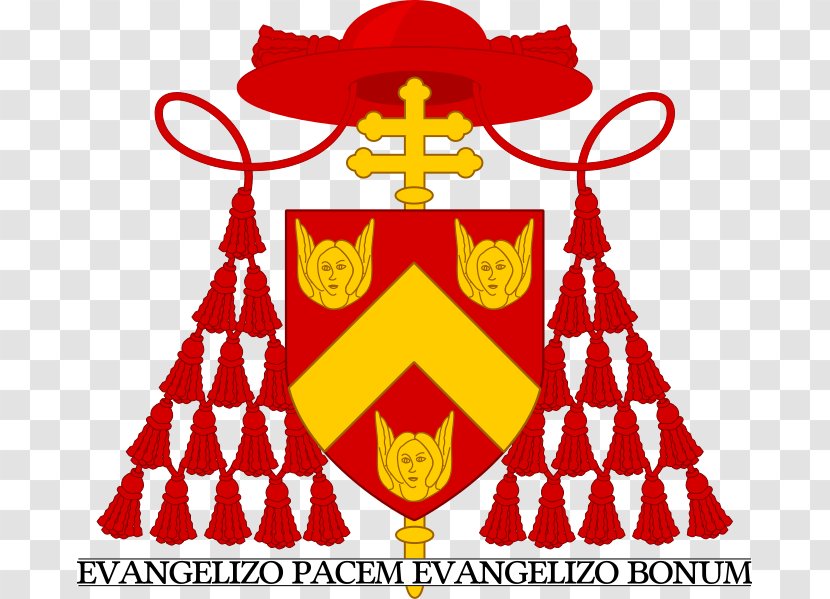 College Of Cardinals Coat Arms Ecclesiastical Heraldry Catholicism - Christmas Tree - Created By Benedict Xvi Transparent PNG