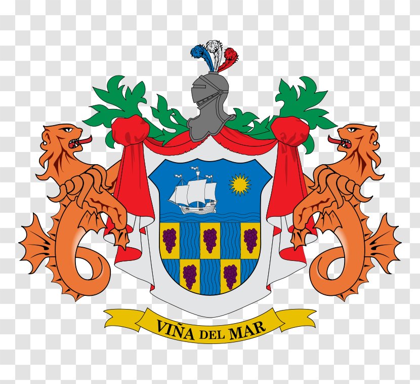 Viña Del Mar Coat Of Arms Stock Photography Image - Istock - Vina Chile Transparent PNG