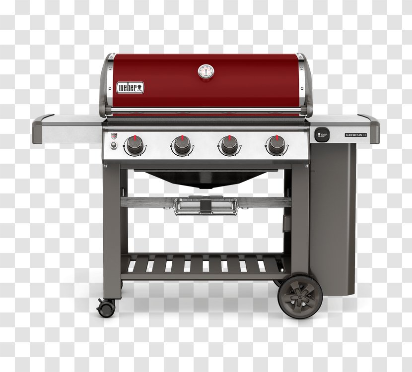 Barbecue Weber Genesis II E-410 E-310 Propane Weber-Stephen Products - Kitchen Appliance Transparent PNG