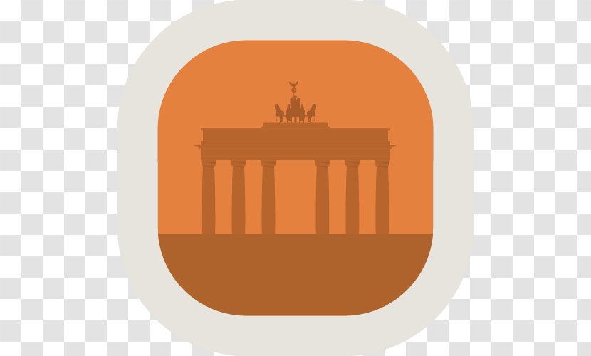Brandenburg Gate Product Design Font - German Language Transparent PNG