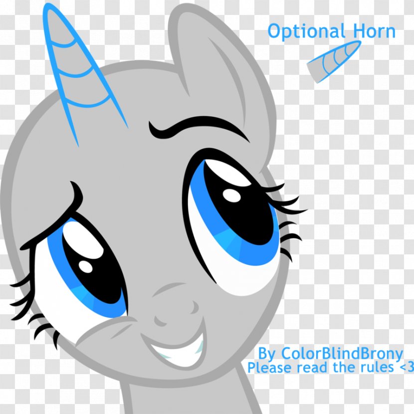 Whiskers My Little Pony Smile Face - Cartoon Transparent PNG