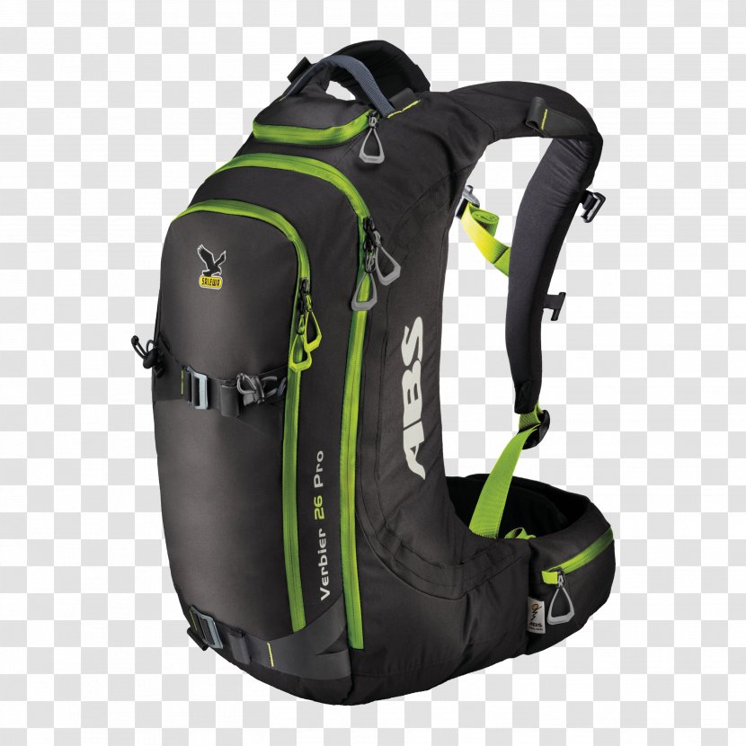 Verbier Backpack Airbag Skiing Freeriding - Image Transparent PNG