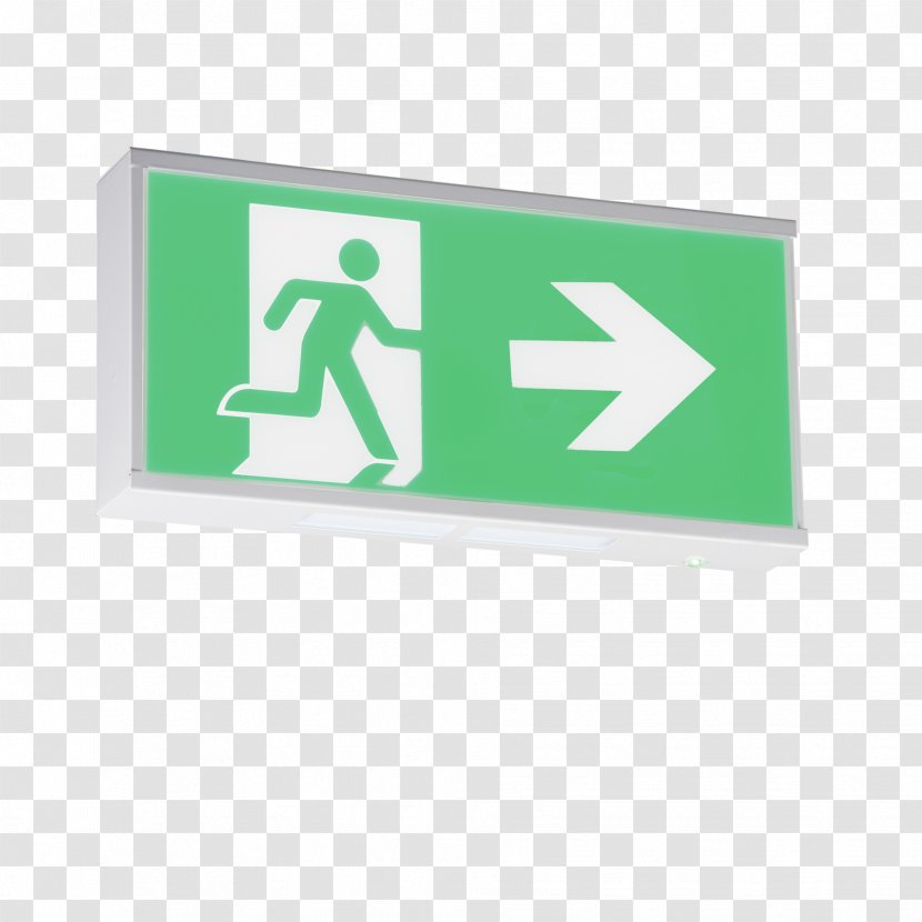 Exit Sign Emergency Light-emitting Diode Lighting - Light Transparent PNG