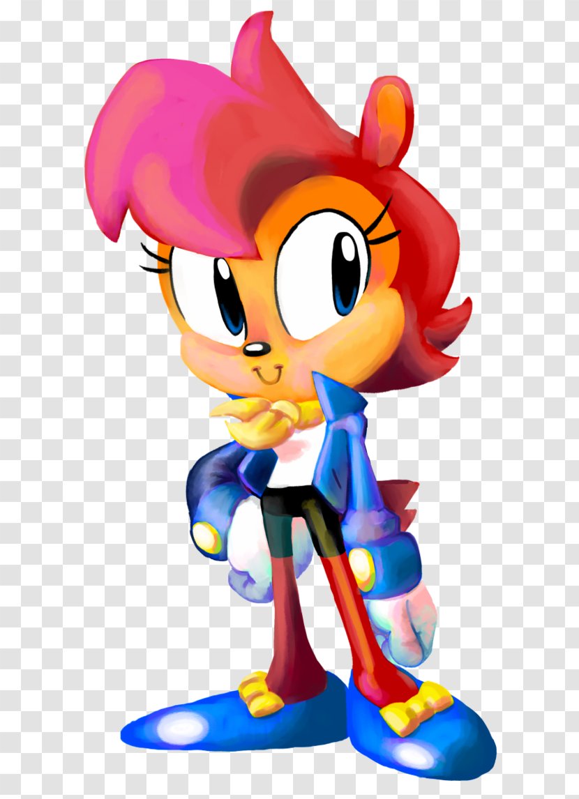Princess Sally Acorn Shadow The Hedgehog Sonic Tails Rouge Bat - Mascot Transparent PNG