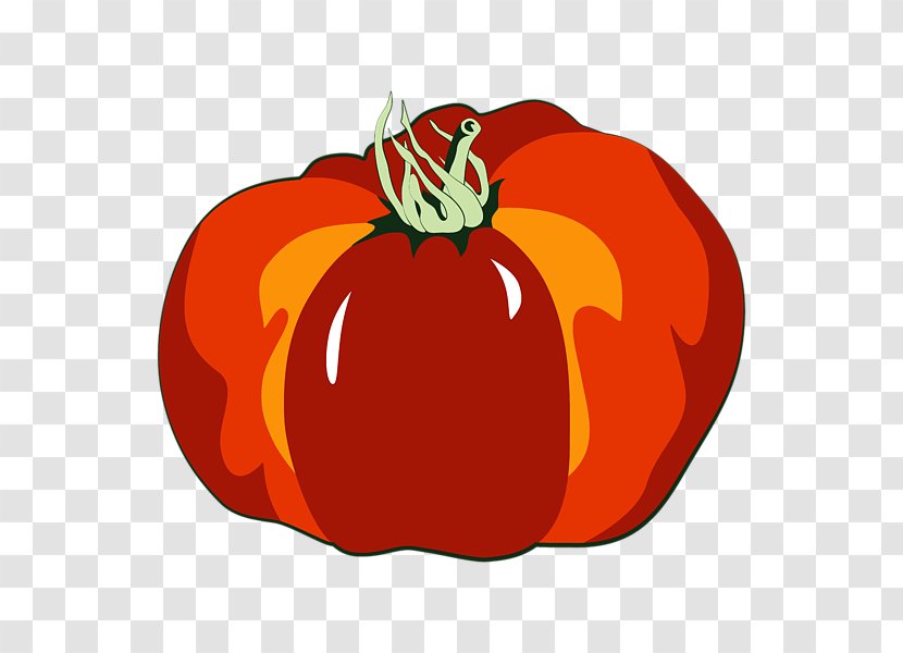 Beefsteak Tomato Calabaza Vegetable Food - Basil Transparent PNG