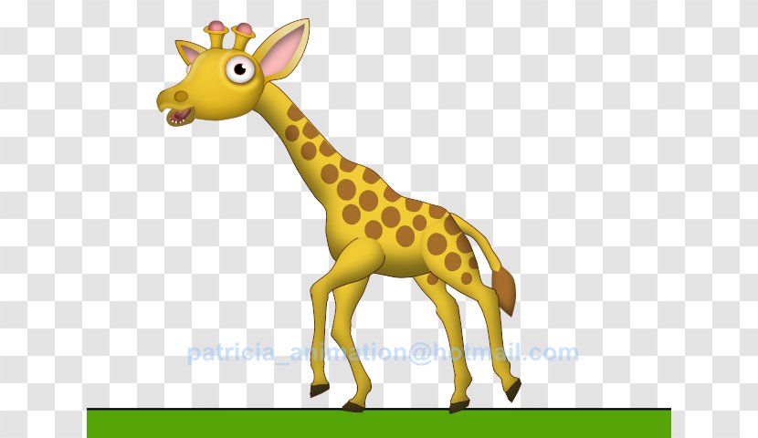 Baby Giraffes Animation Drawing Cartoon - Wildlife - Giraffe Transparent PNG