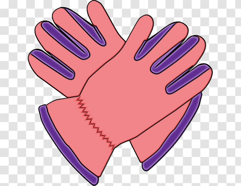 Garden Gloves Clothing Safety Transparency - Nail Gesture Transparent PNG