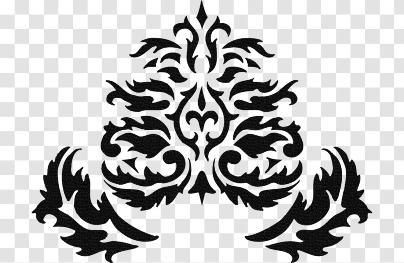 Silhouette Stencil Arabesque Drawing Transparent PNG