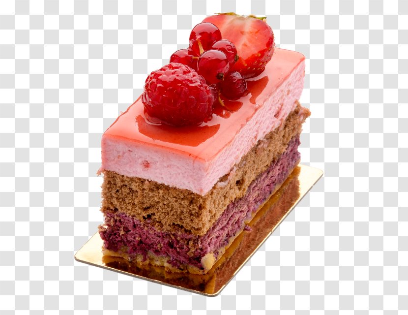 Bavarian Cream Tart Mousse Éclair - Strawberry - Cake Transparent PNG