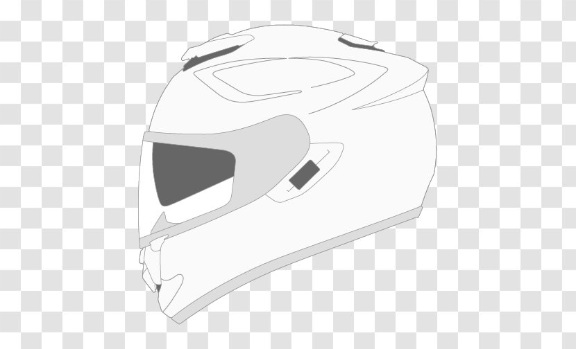 Motorcycle Helmets Bicycle Personal Protective Equipment Headgear - Helmet - Deep Grey Transparent PNG