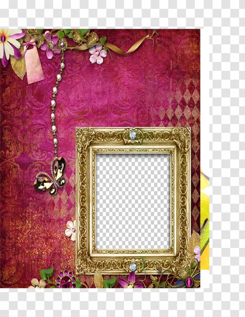 Agra Picture Frames Tower Rectangle Pattern - Magenta - Enemy Of The World Transparent PNG