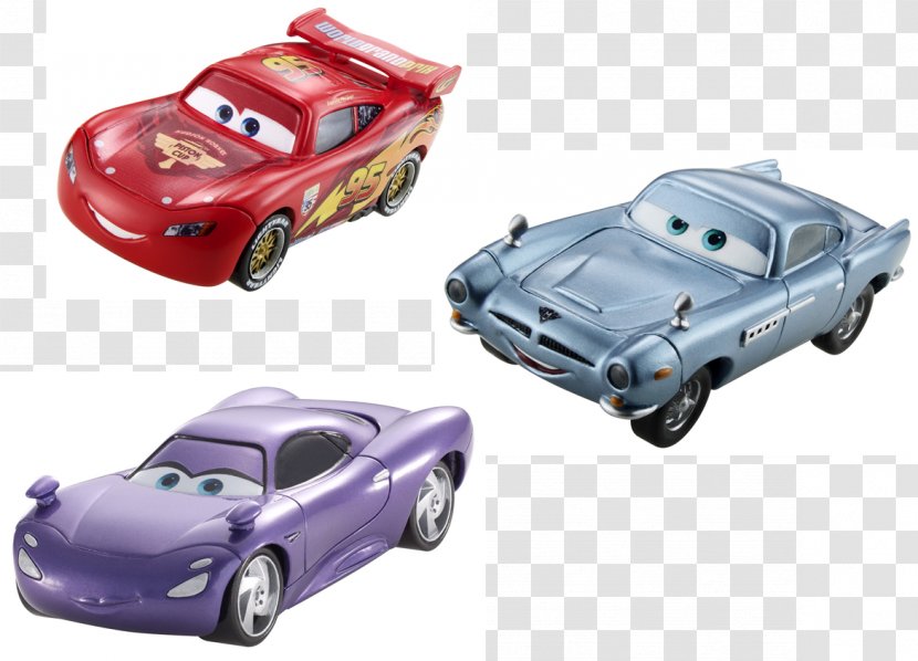 Cars Lightning McQueen Holley Shiftwell Finn McMissile - 3 Transparent PNG