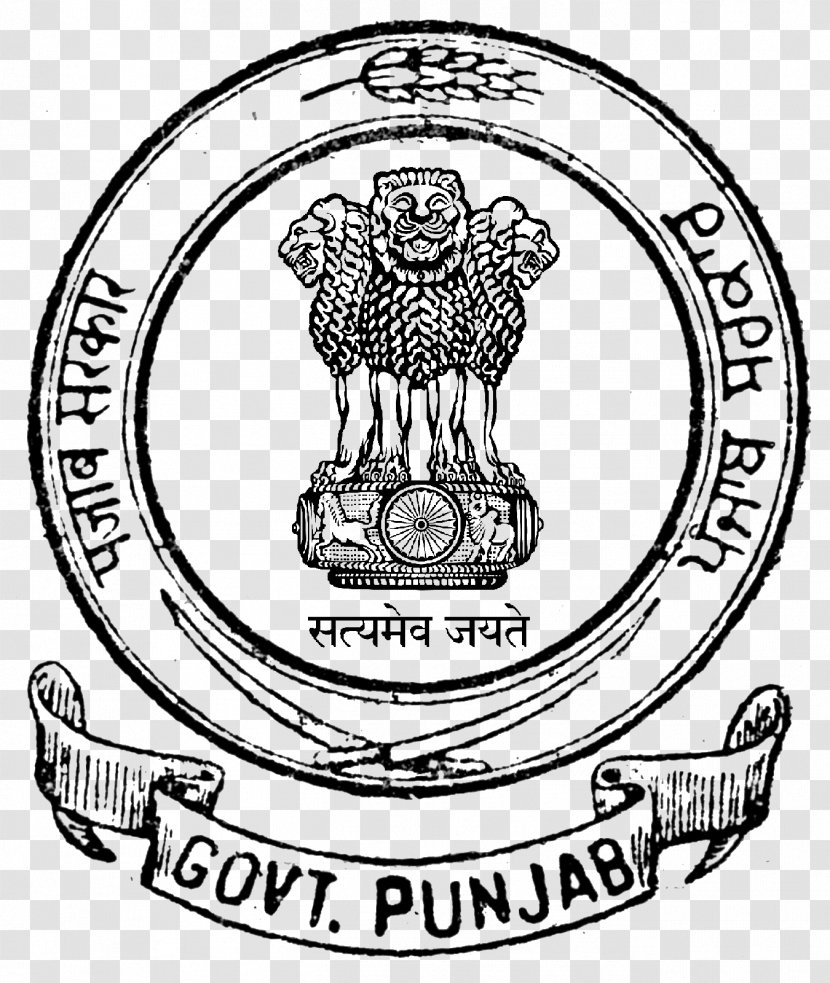 Punjab Government Of India Chief Minister Ministry AYUSH NITI Aayog - Line Art Transparent PNG